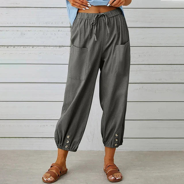Lena Drawstring Jogger Pants