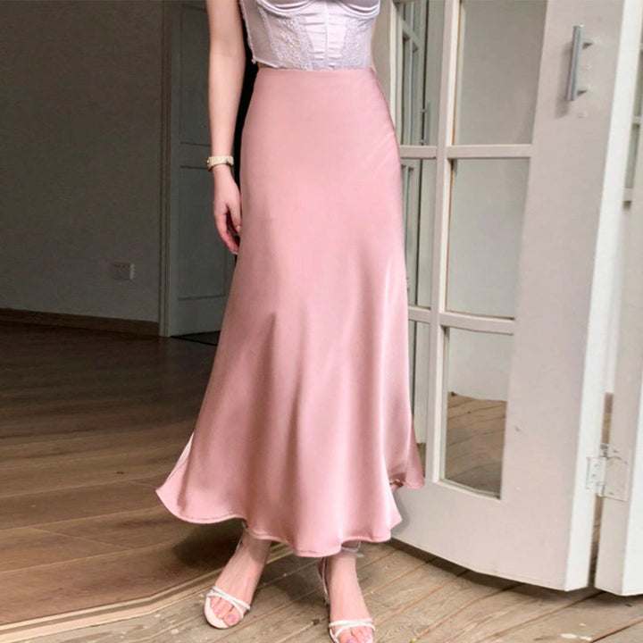 Adalea Bias Cut Maxi Skirt