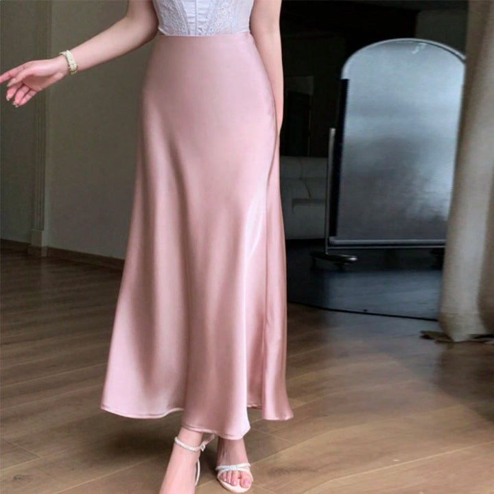 Adalea Bias Cut Maxi Skirt