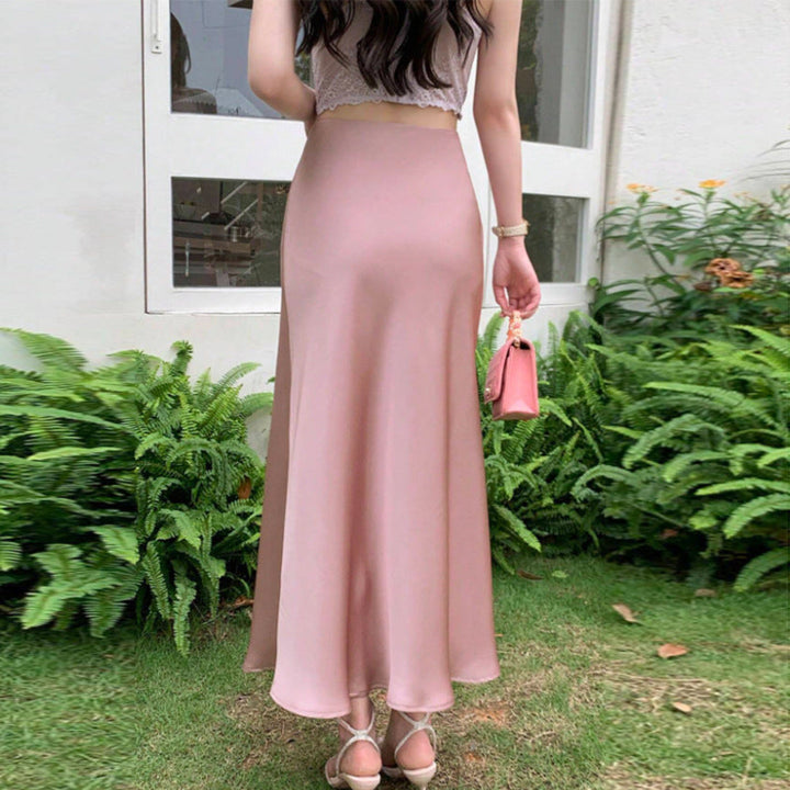 Adalea Bias Cut Maxi Skirt