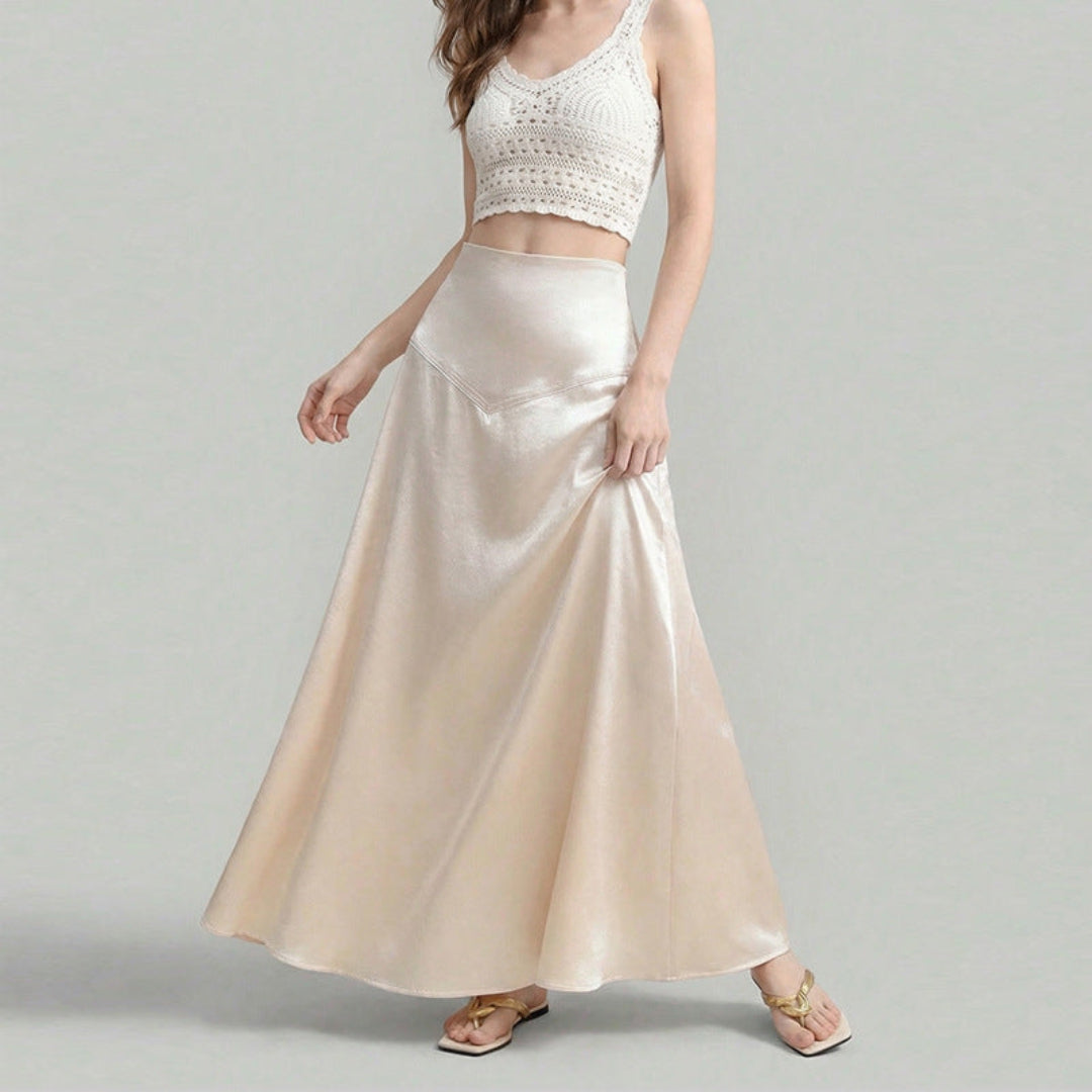 Aldine Flowy Maxi Skirt