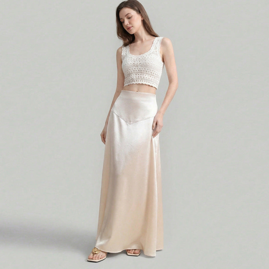 Aldine Flowy Maxi Skirt