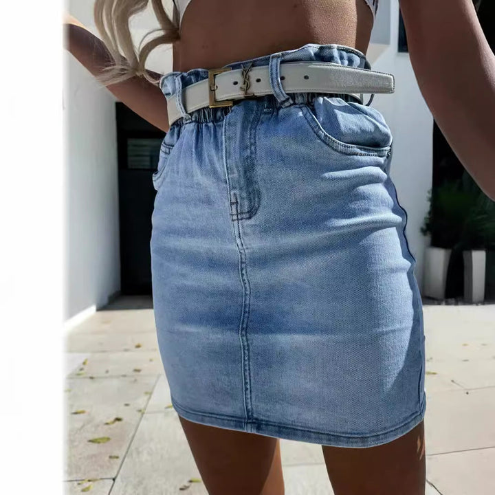 Alson Paperbag Waist Mini Skirt