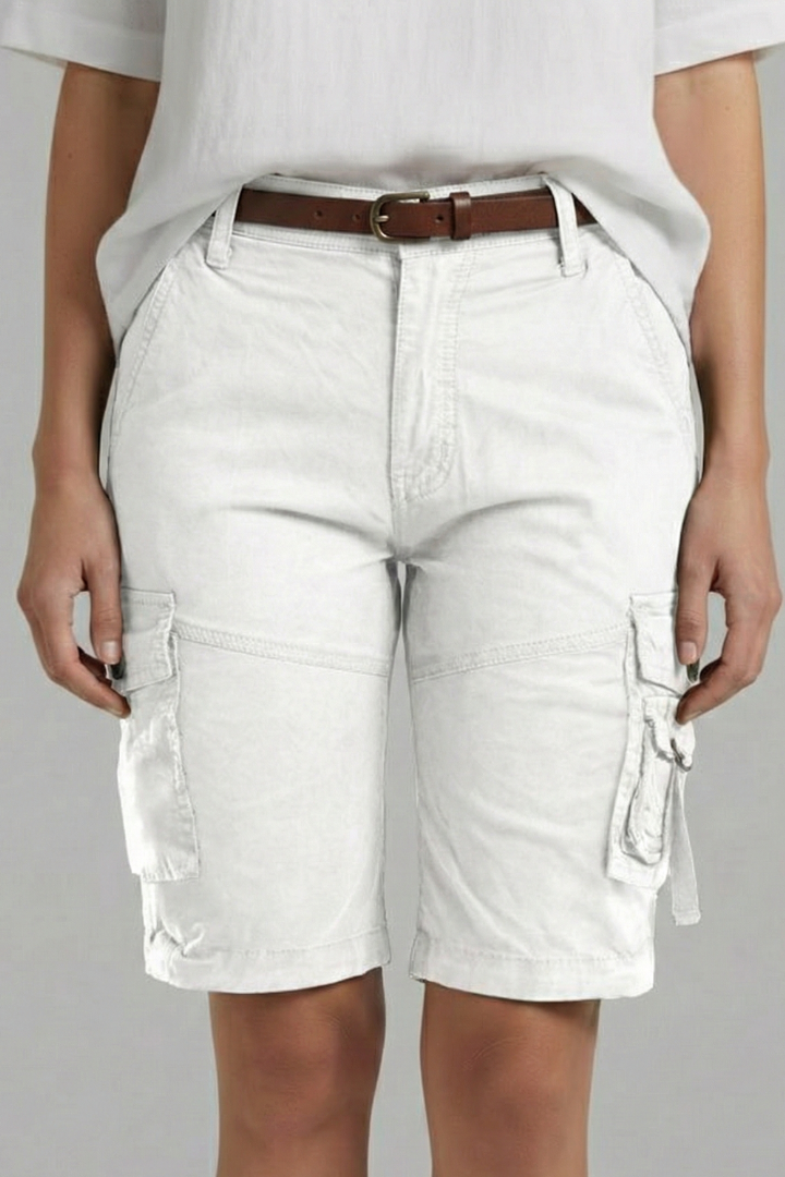 Jenna Utility Cargo Bermuda Shorts