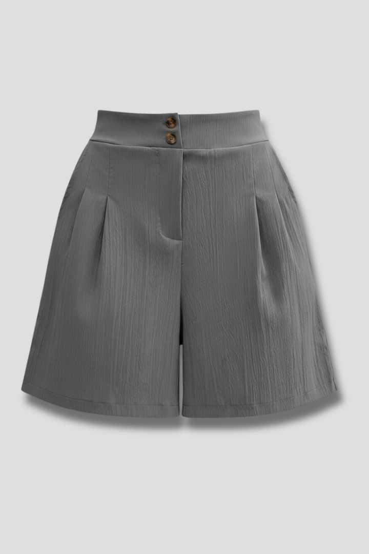 Gabriella Tailored High-Waist Bermuda Shorts