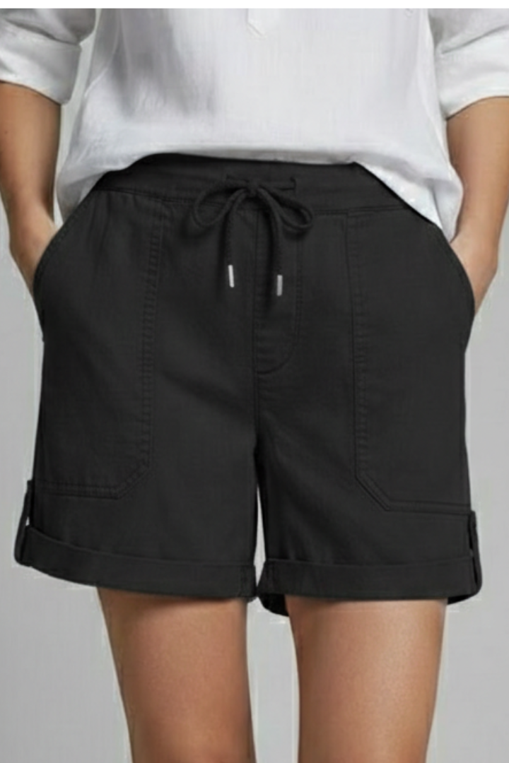 Jasmine Utility Drawstring Shorts