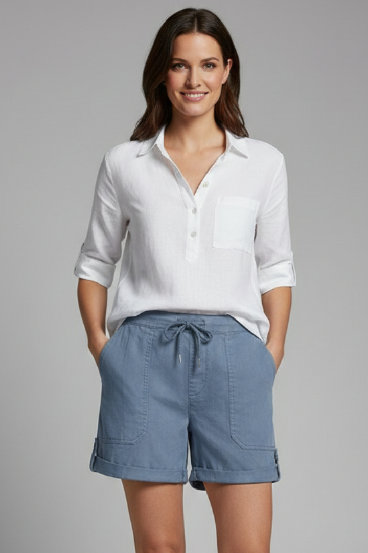 Jasmine Utility Drawstring Shorts