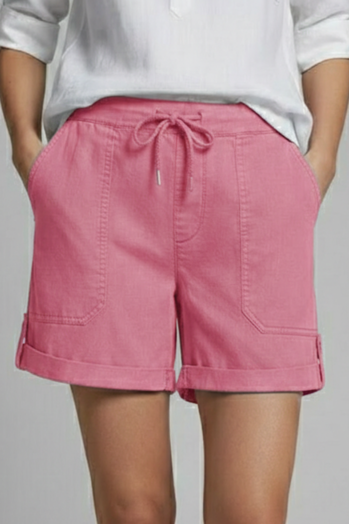 Jasmine Utility Drawstring Shorts