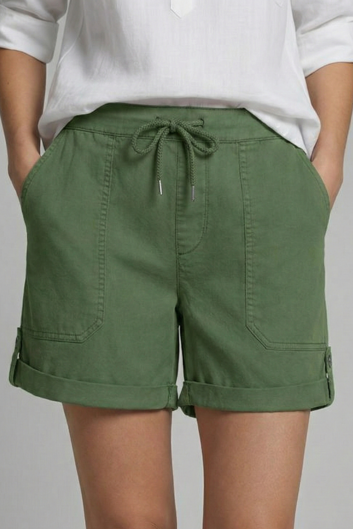Jasmine Utility Drawstring Shorts
