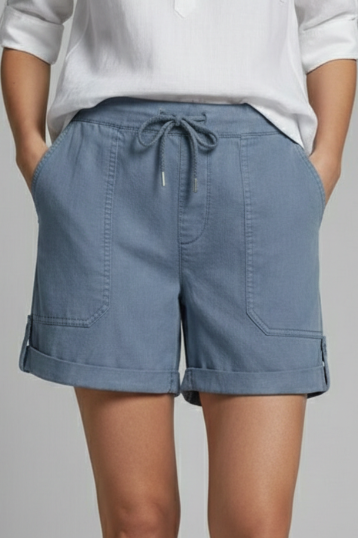 Jasmine Utility Drawstring Shorts