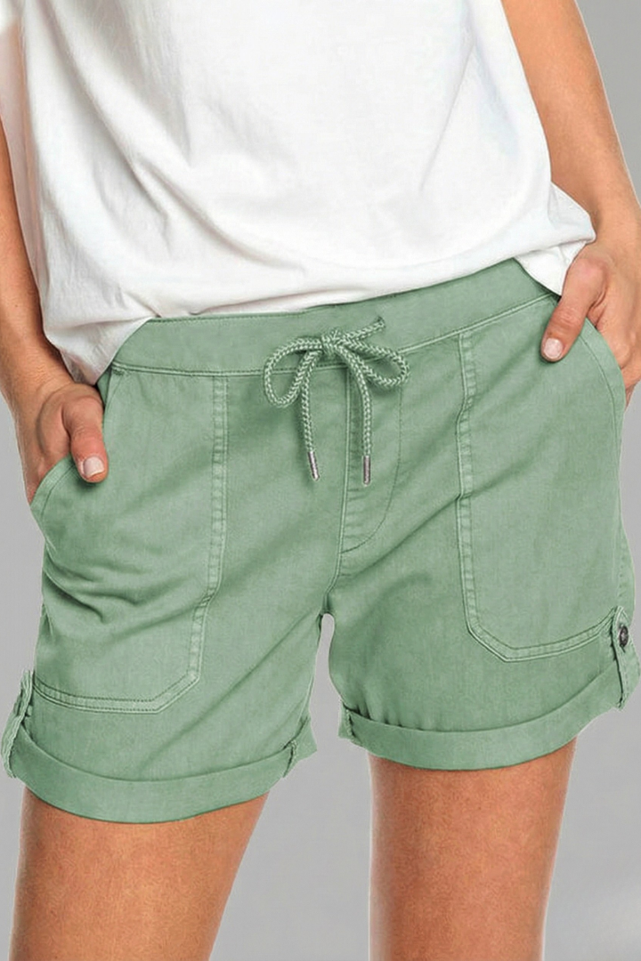 Jasmine Utility Drawstring Shorts