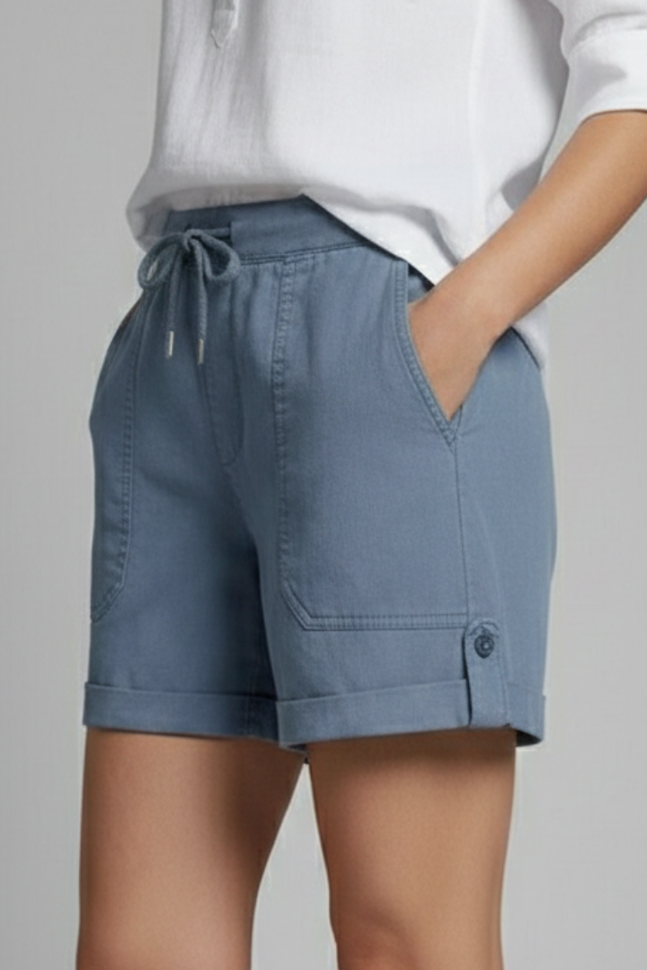 Jasmine Utility Drawstring Shorts