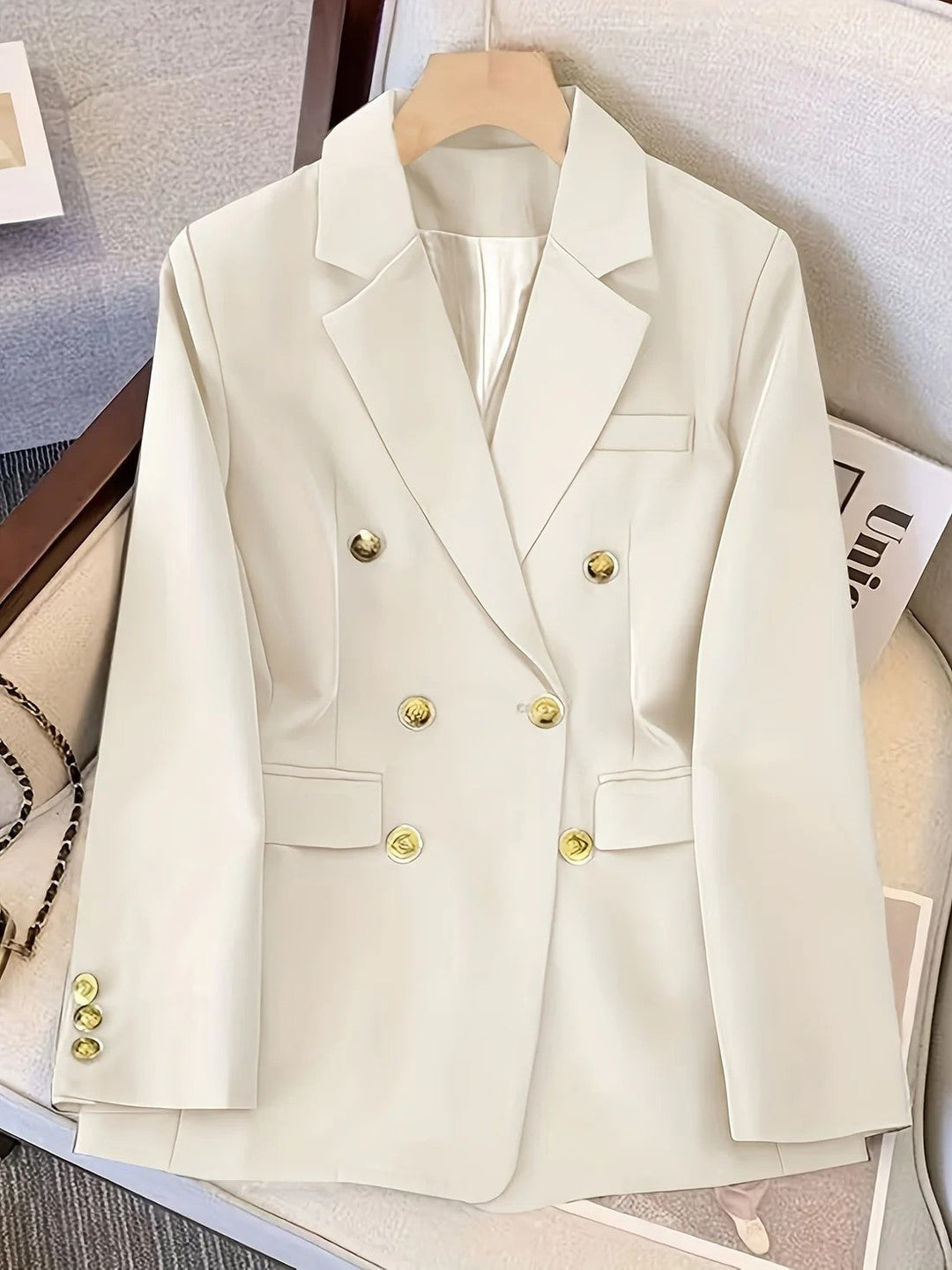 Ustina Double-Breasted Blazer