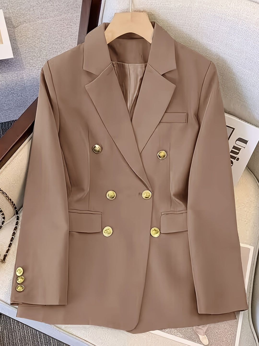Ustina Double-Breasted Blazer