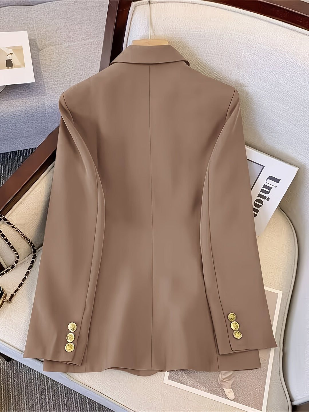 Ustina Double-Breasted Blazer