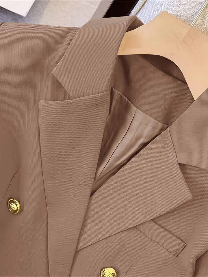 Ustina Double-Breasted Blazer