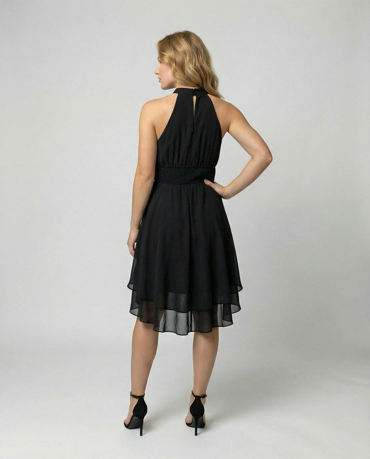 Madelyn Layered Chiffon Mini Dress