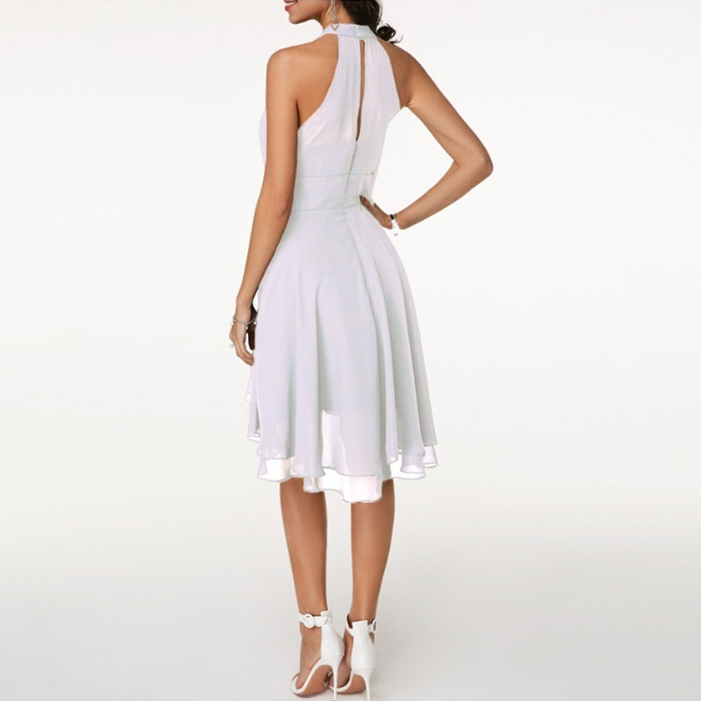 Madelyn Layered Chiffon Mini Dress