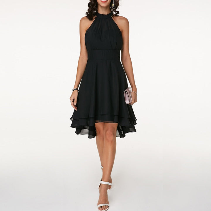 Madelyn Layered Chiffon Mini Dress