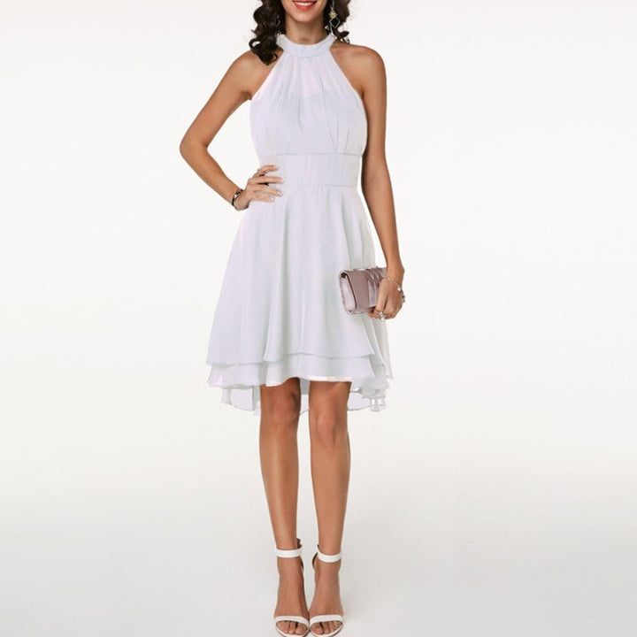 Madelyn Layered Chiffon Mini Dress