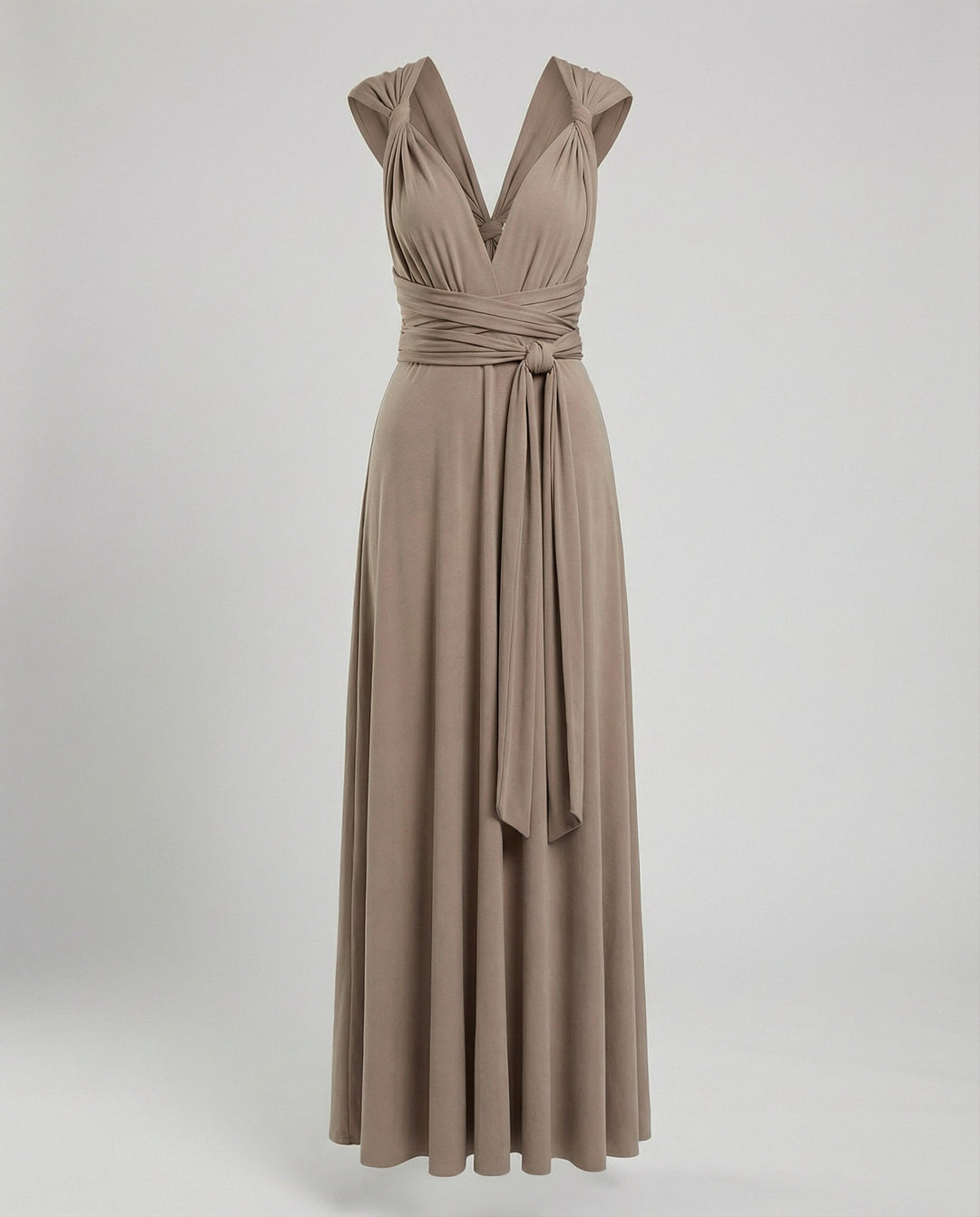 Veloura Draped Maxi Dress