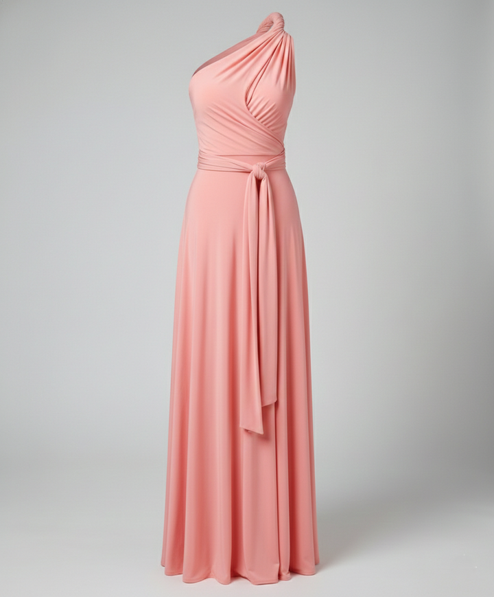 Veloura Draped Maxi Dress