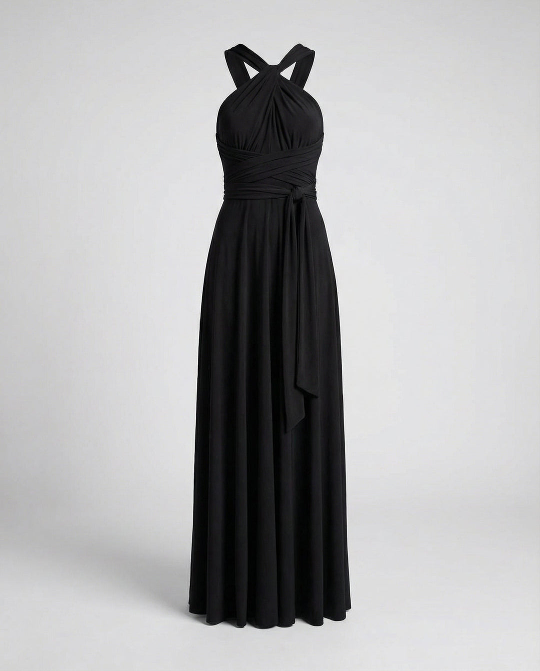 Veloura Draped Maxi Dress