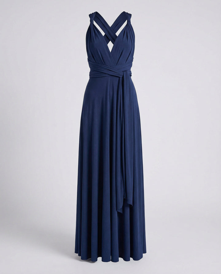 Veloura Draped Maxi Dress