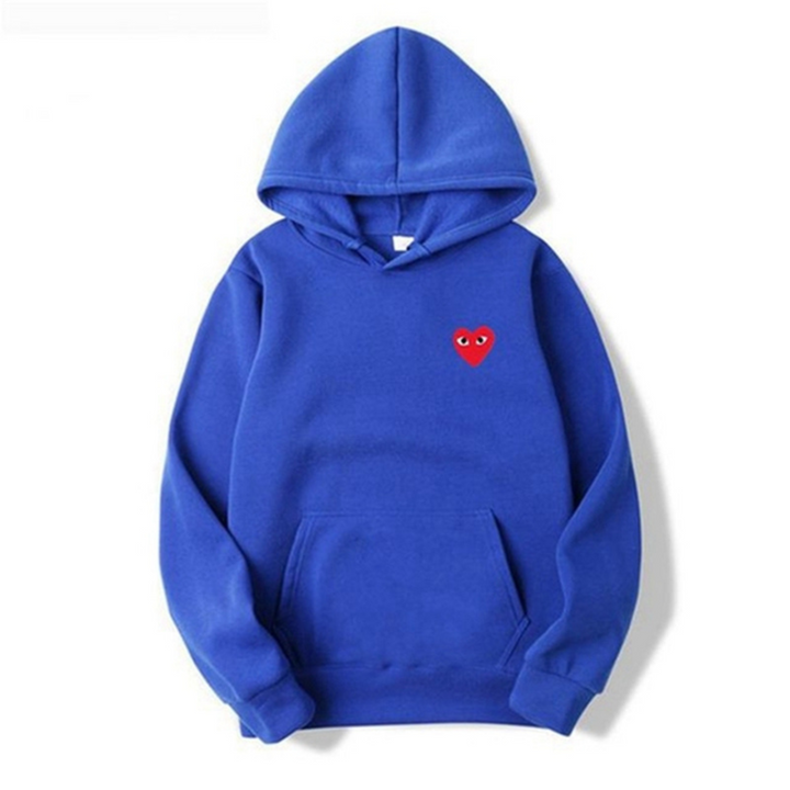 Beatrice Minimal Heart Oversized Hoodie