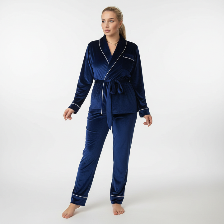 Emberly Wrap Pajama Set