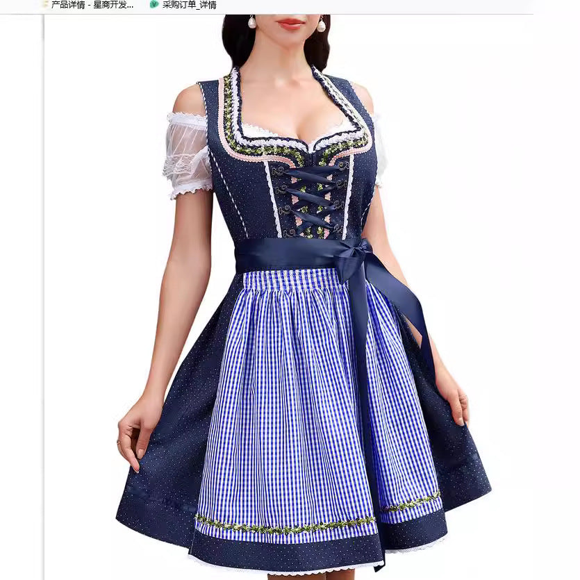 Janina Trim Oktoberfest Dirndl Dress