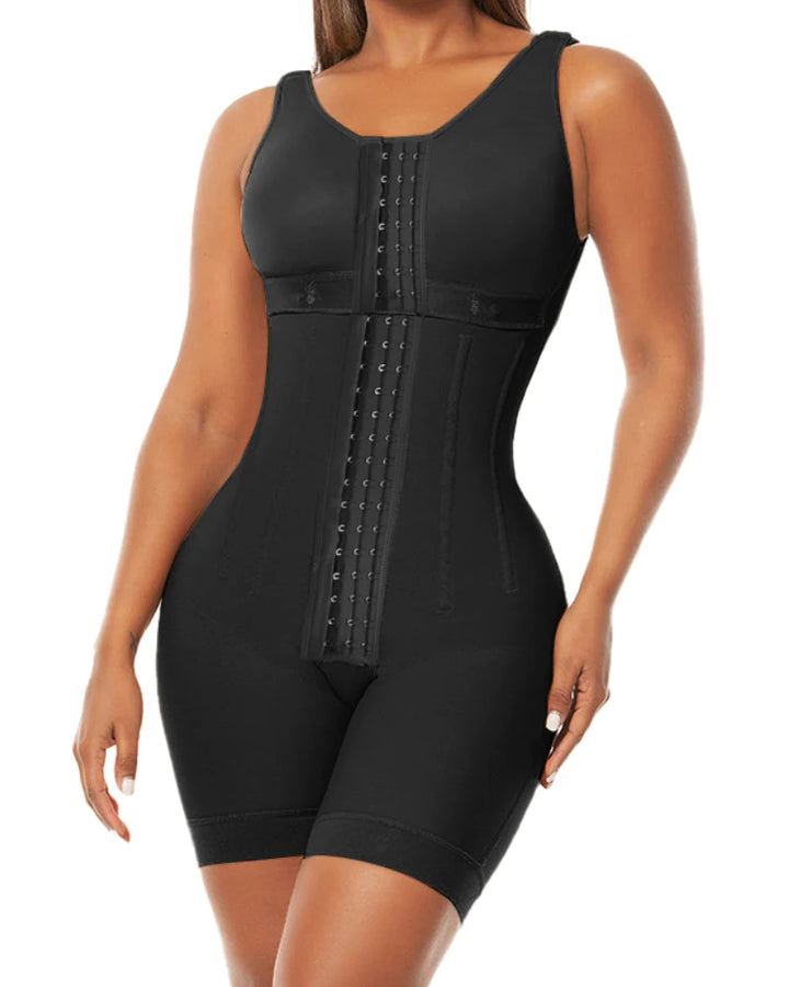 Melody Zip Front Contour Shapewear Bodysuit