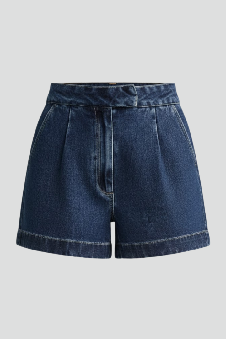 Danielle Tailored Denim Shorts