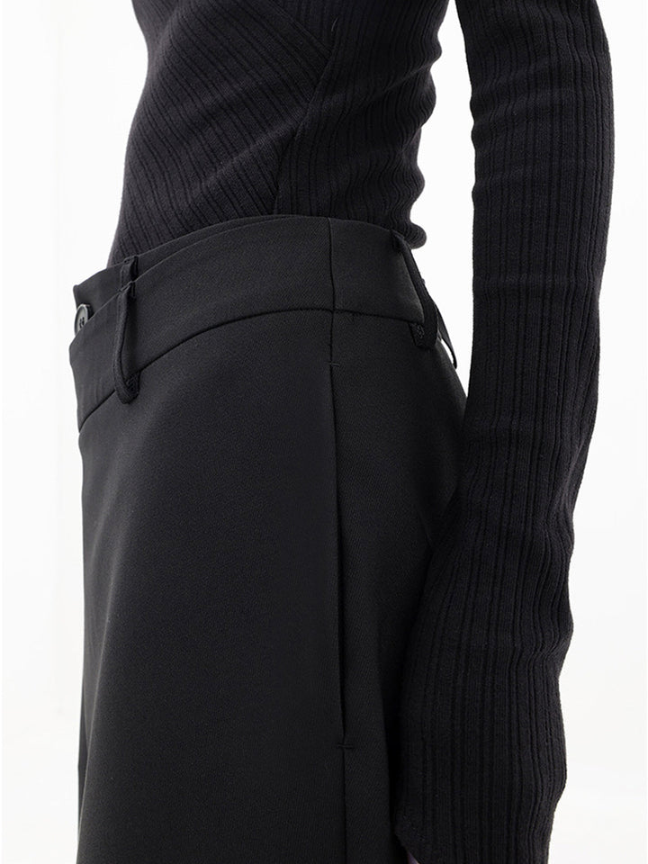 Iris Tailored Wrap Wide-Leg Trousers