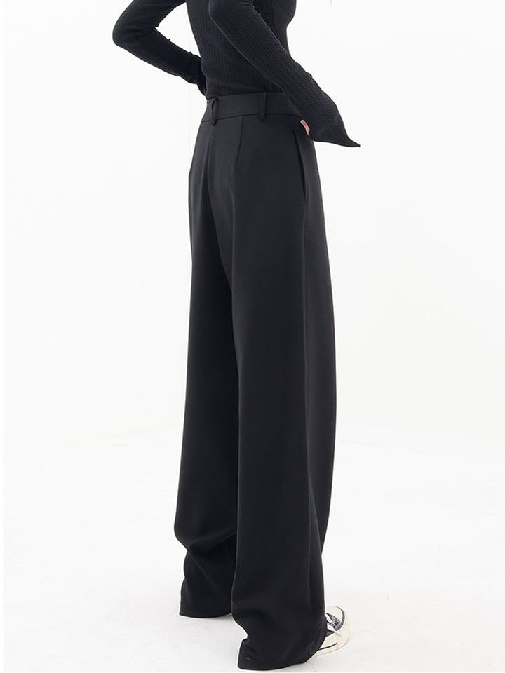 Iris Tailored Wrap Wide-Leg Trousers