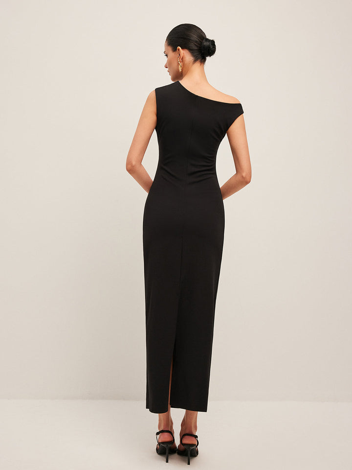 Ximena Asymmetric Maxi Dress