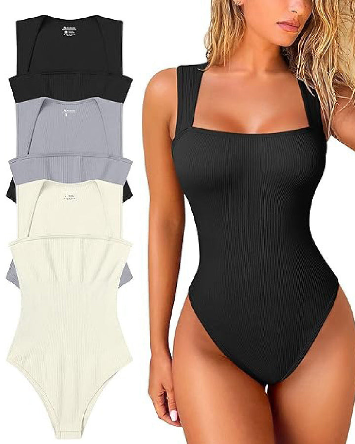 Hana Square Neck Bodysuit