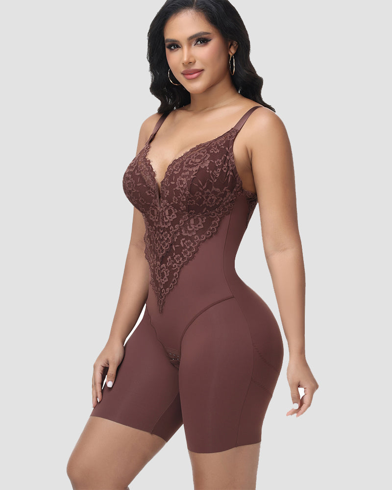 Nacy Lace Contour Shapewear Bodysuit