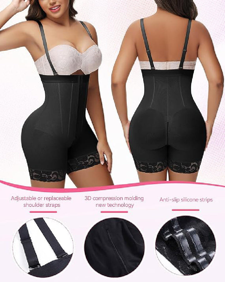 Rowan Open-Bust Contour Shapewear Bodysuit