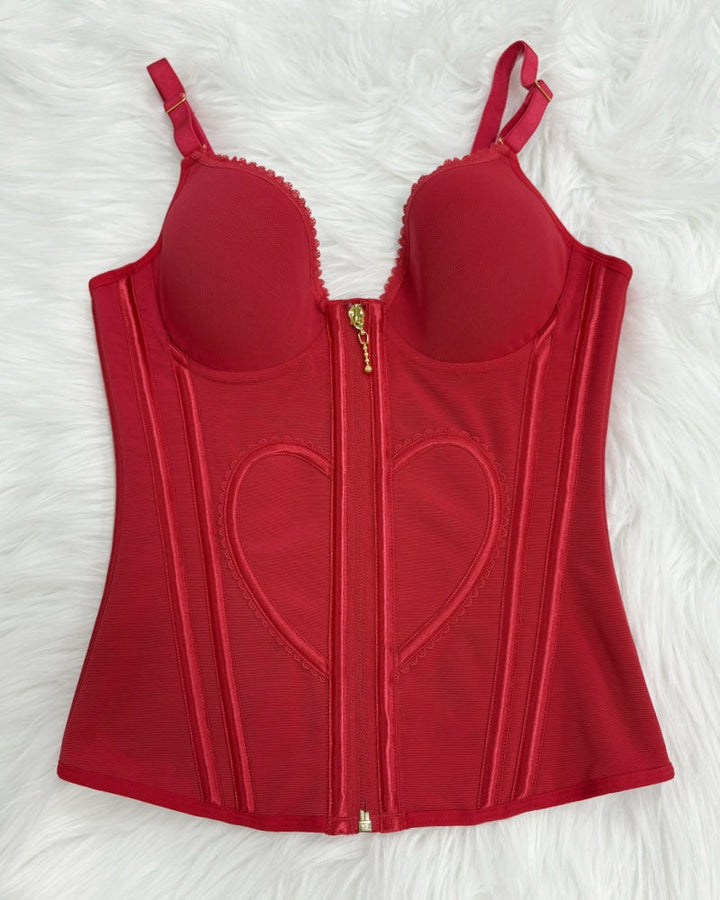 Joelle Lace Contour Corset Top