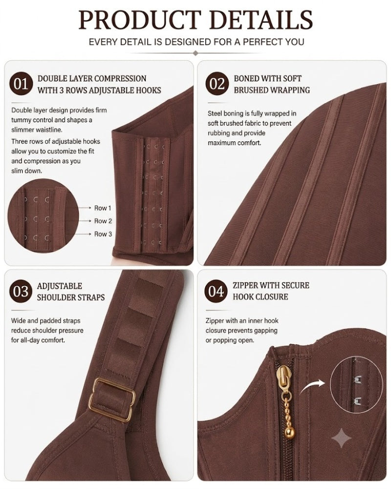 Ivana Contour Waist Trainer Vest