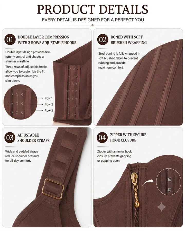 Ivana Contour Waist Trainer Vest