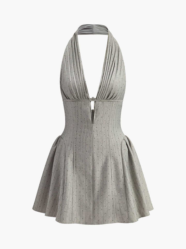 Natalia Halter Mini Dress