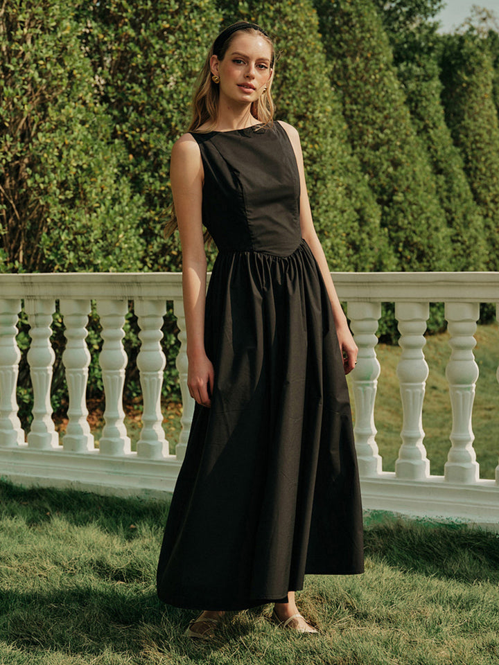 Maria Open-Back Maxi Dress