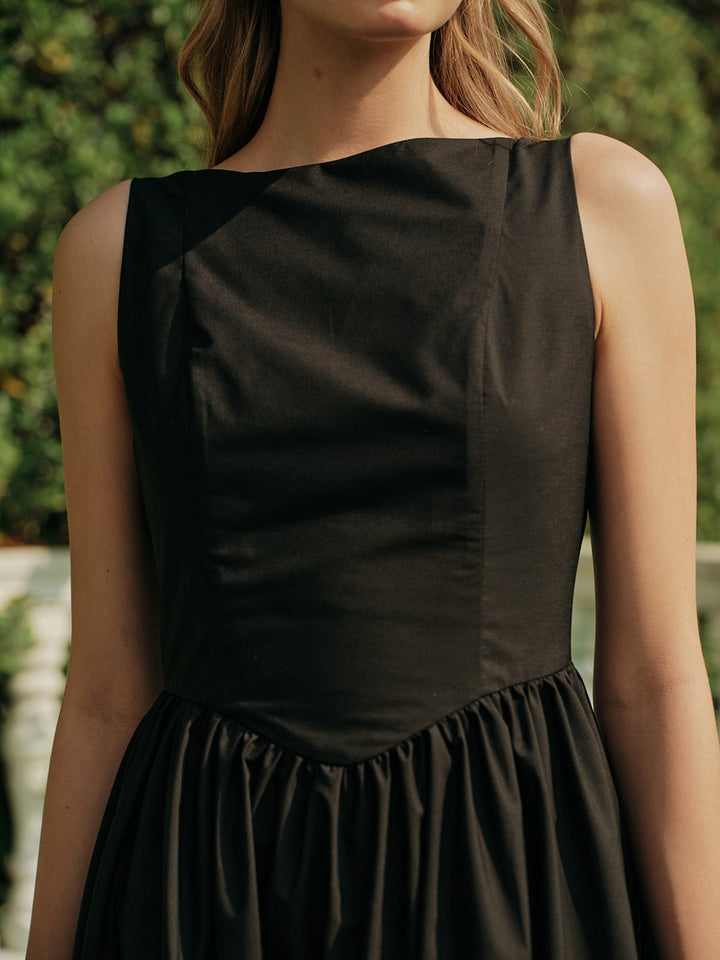 Maria Open-Back Maxi Dress