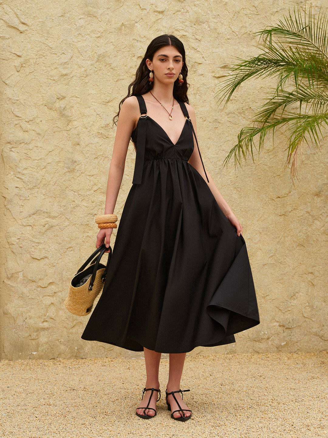 Peyton Open-Back Maxi Dress