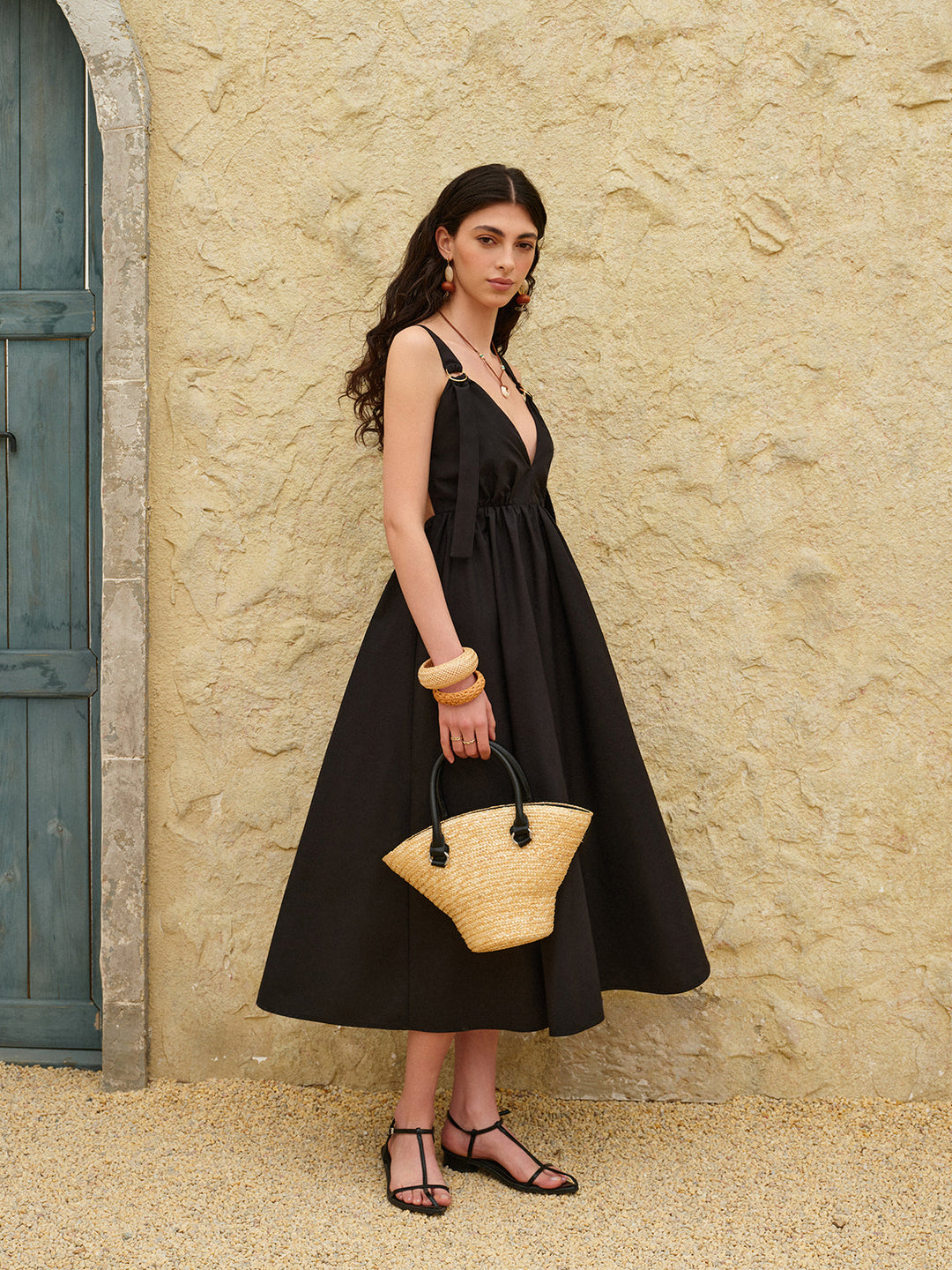 Peyton Open-Back Maxi Dress