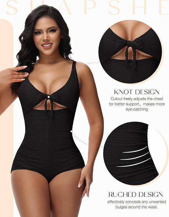 Brielle Tummy Control One-Piece Swimsuit