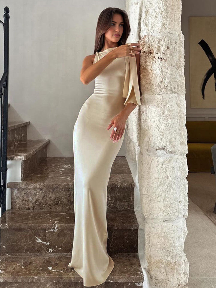 Madeline Drape Maxi Dress