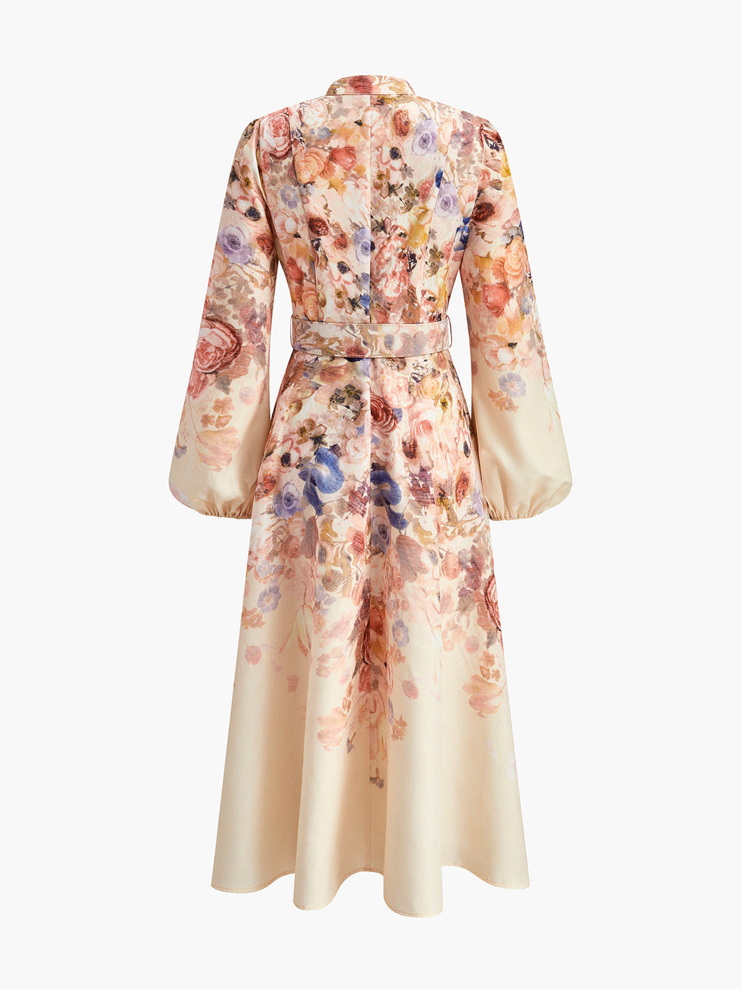 Fleur Belted Maxi Dress